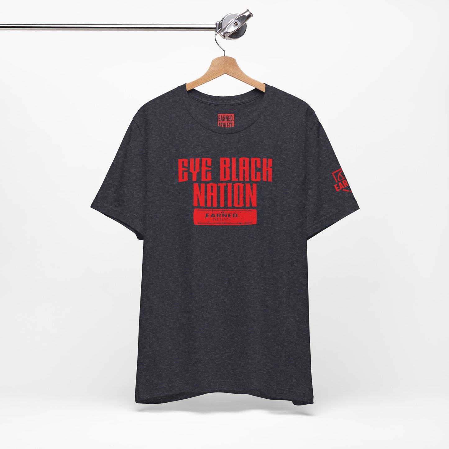 EYE BLACK NATION Tee (Red Font)