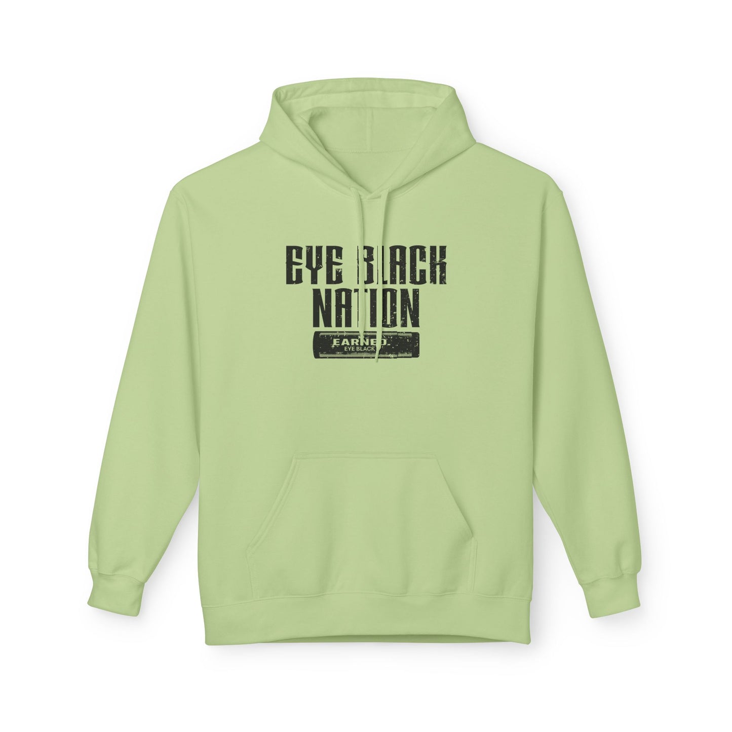 EYE BLACK NATION / WARRIOR Hoodie (Black Font)
