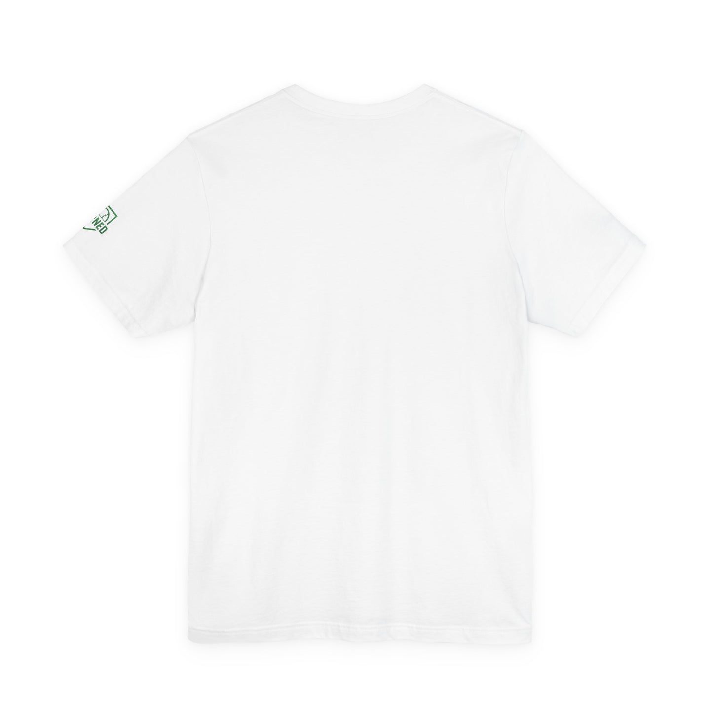 SHOWING UP ADDS UP Tee (Green Camo Font)
