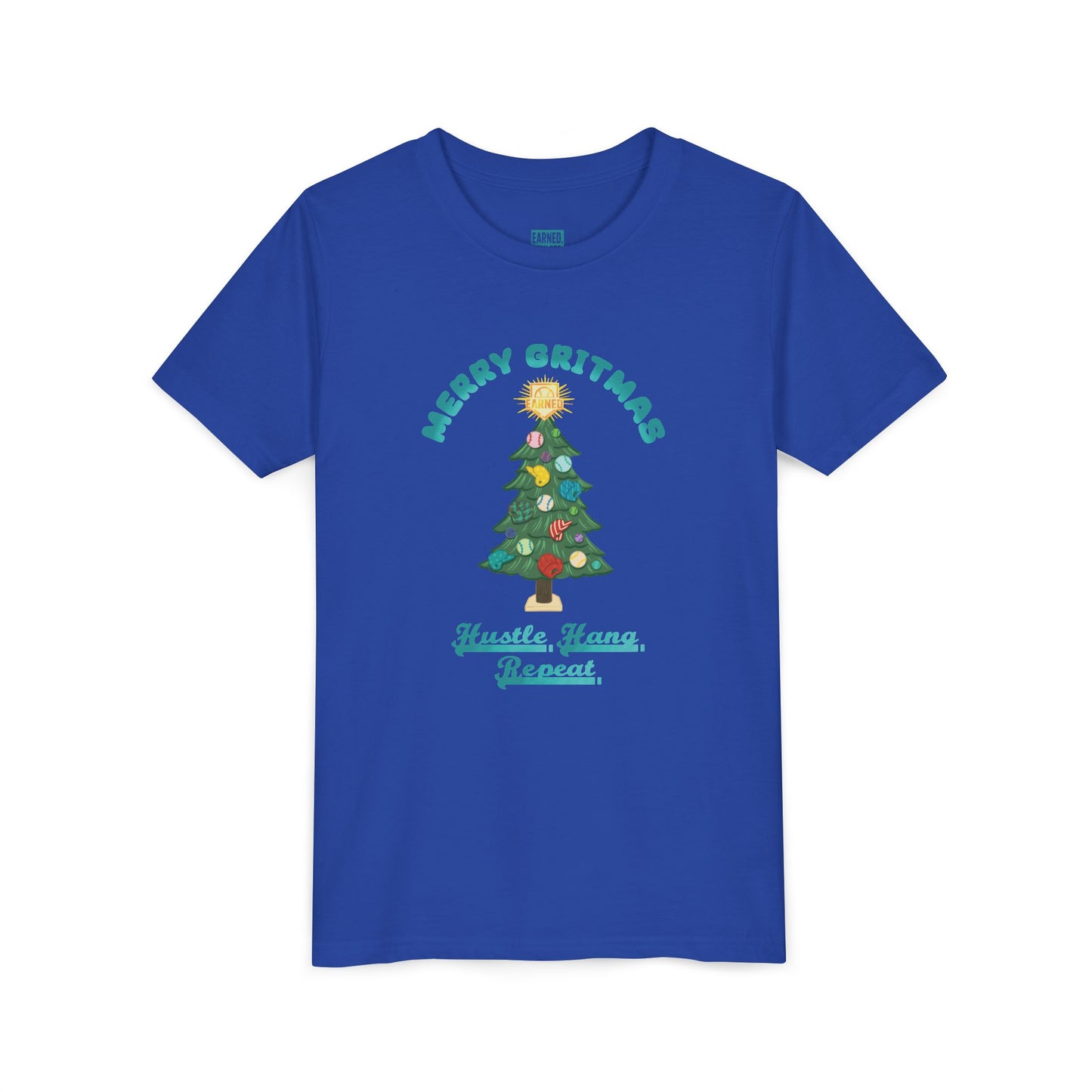 MERRY GRITMAS Youth Tee - SLEIGH SQUAD Collection