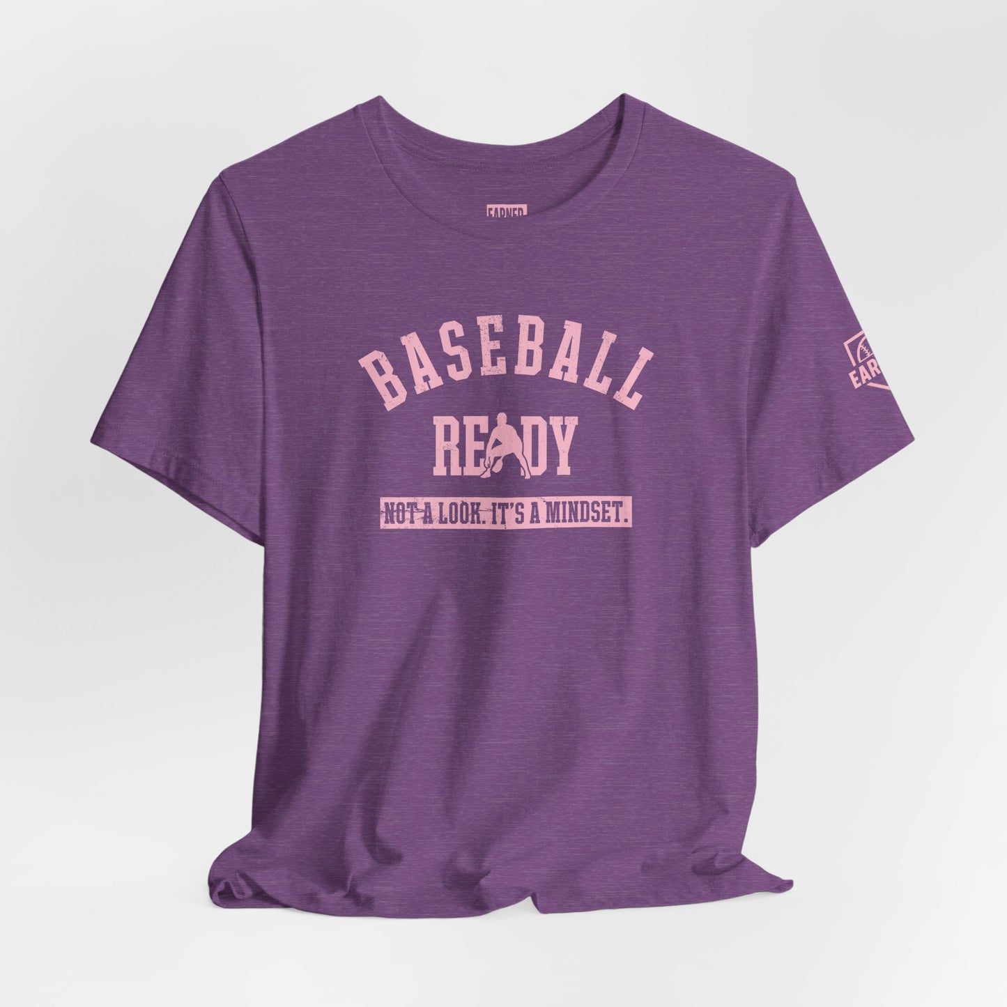 BASEBALL READY Tee (Pink Font)