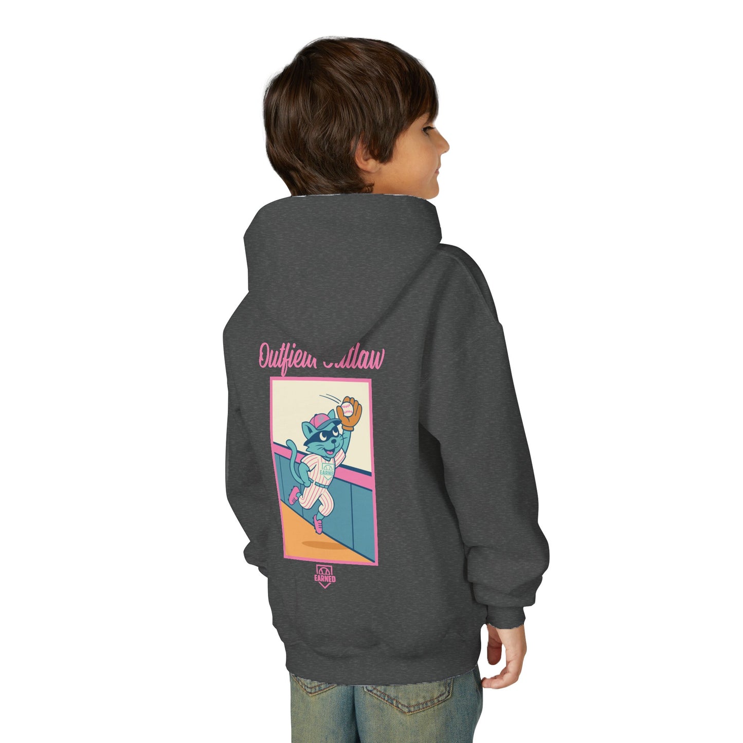 OUTFIELD OUTLAW Youth Hoodie - TOMFOOLERY Collection