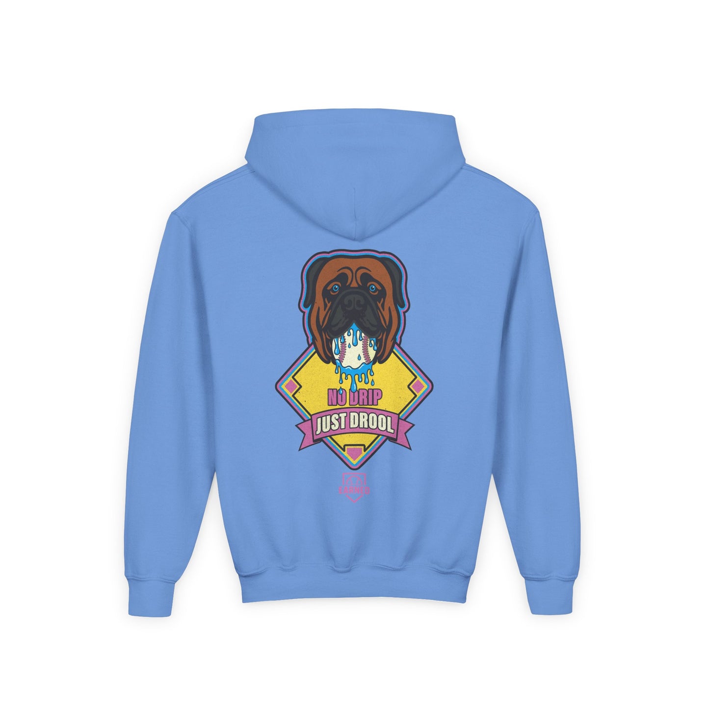 NO DRIP. JUST DROOL. Youth Hoodie - BARK PARK Collection