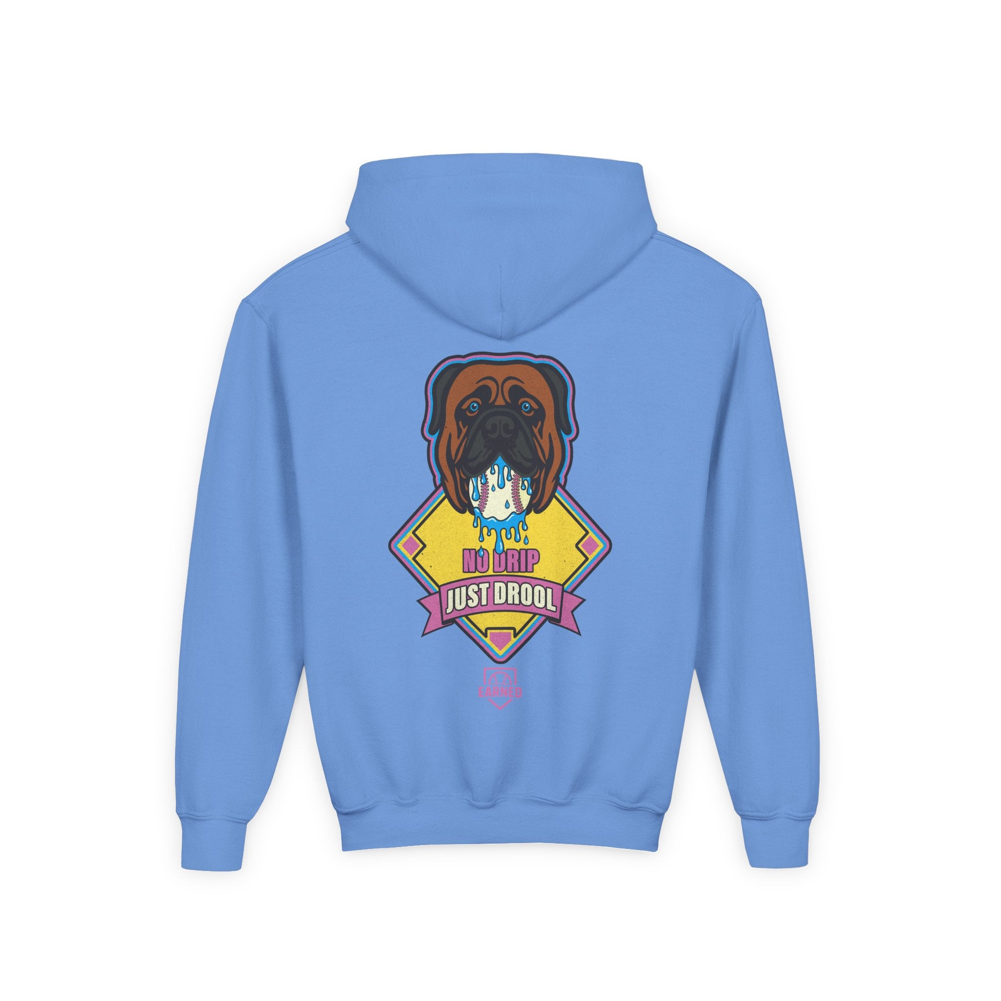 NO DRIP. JUST DROOL. Youth Hoodie - BARK PARK Collection