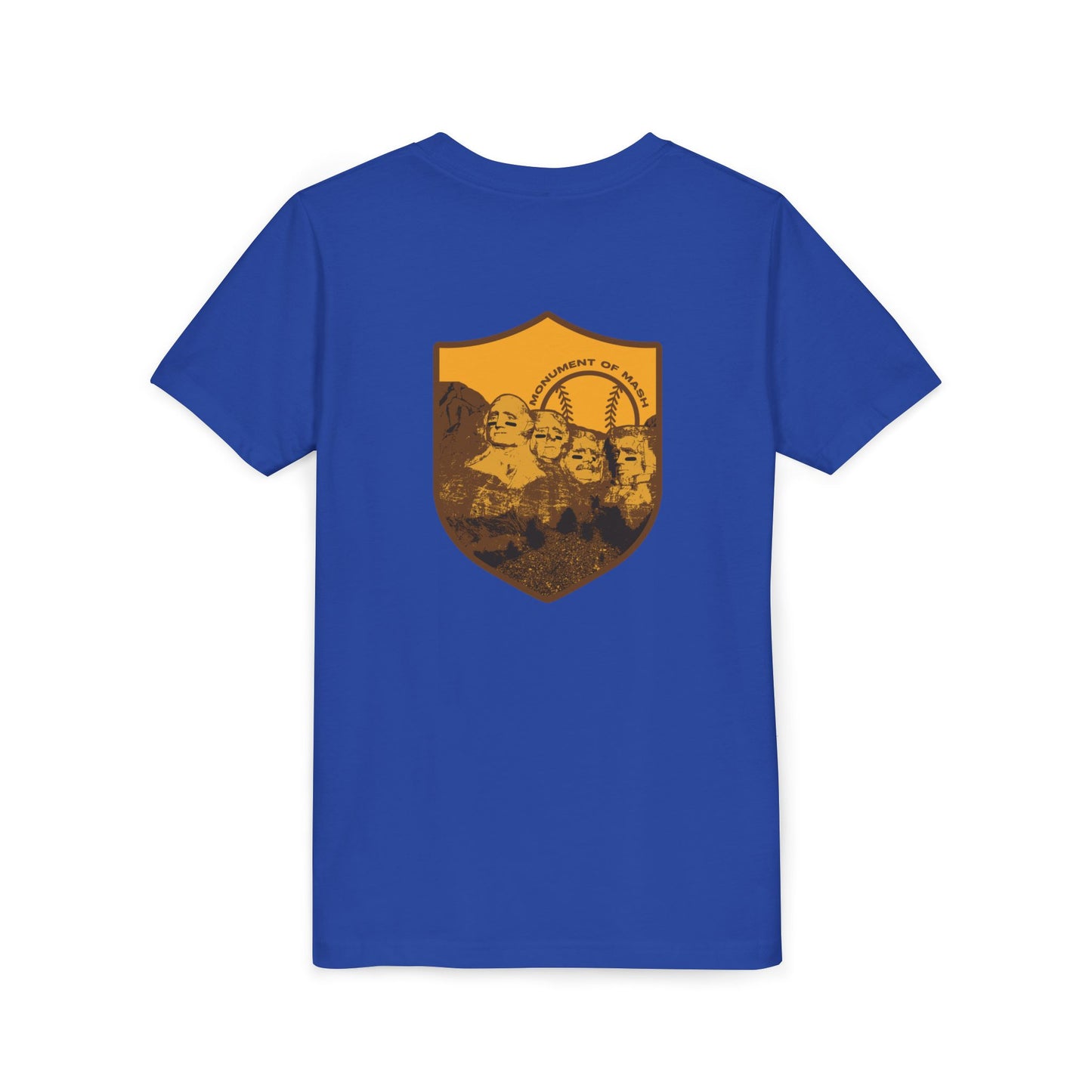 MONUMENT OF MASH Youth Tee (Gold & Brown Logo)