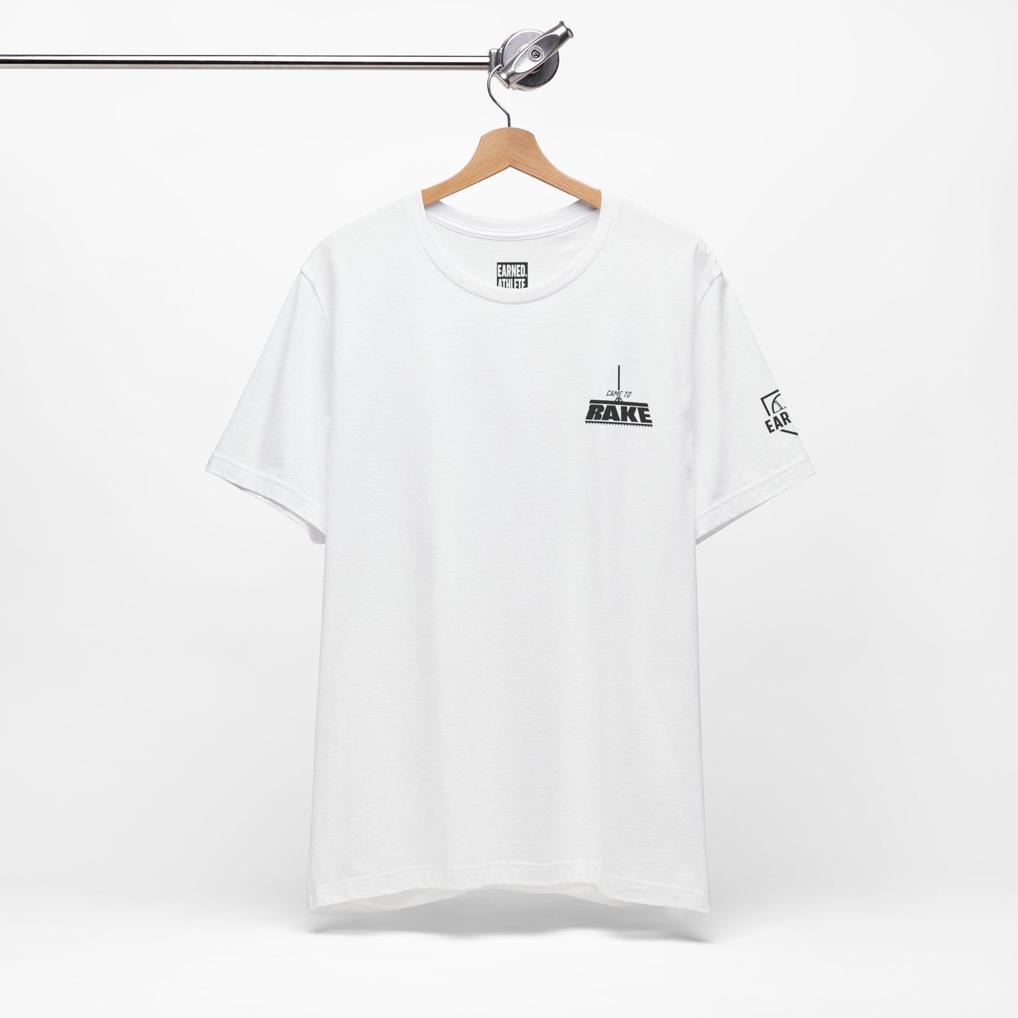 CAME TO RAKE Tee (Black Font)