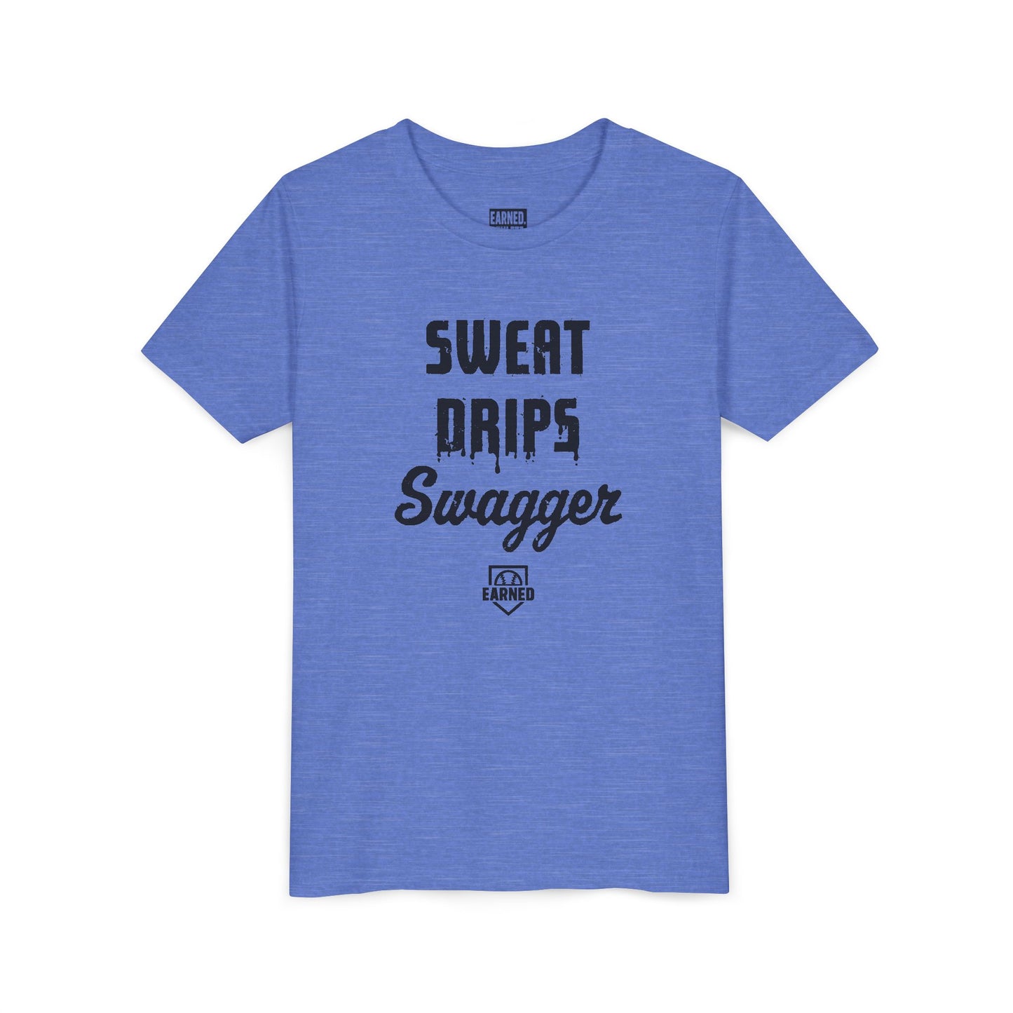 SWEAT DRIPS SWAGGER Youth Tee (Black Font)