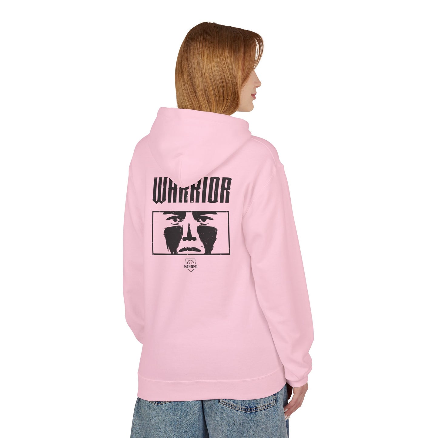 EYE BLACK NATION / WARRIOR Hoodie (Black Font)