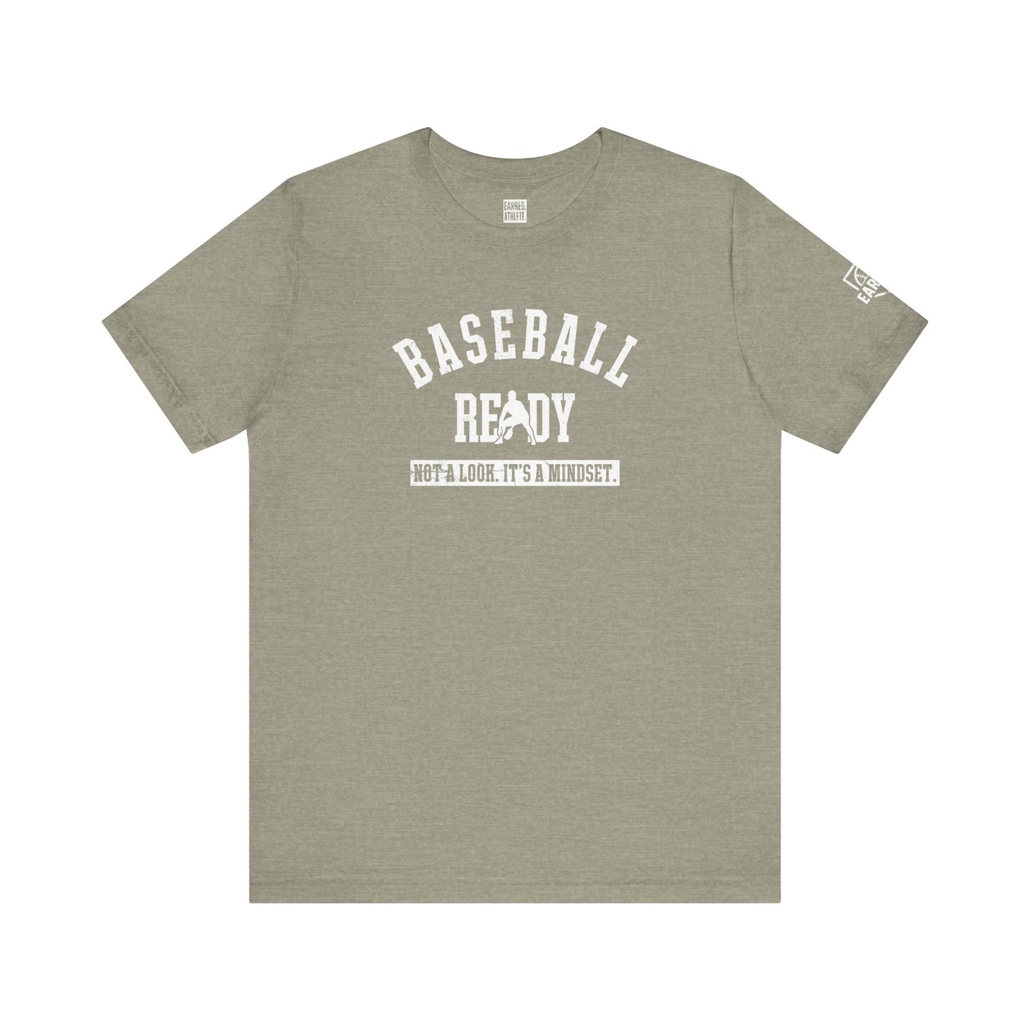 BASEBALL READY Tee (White Font)