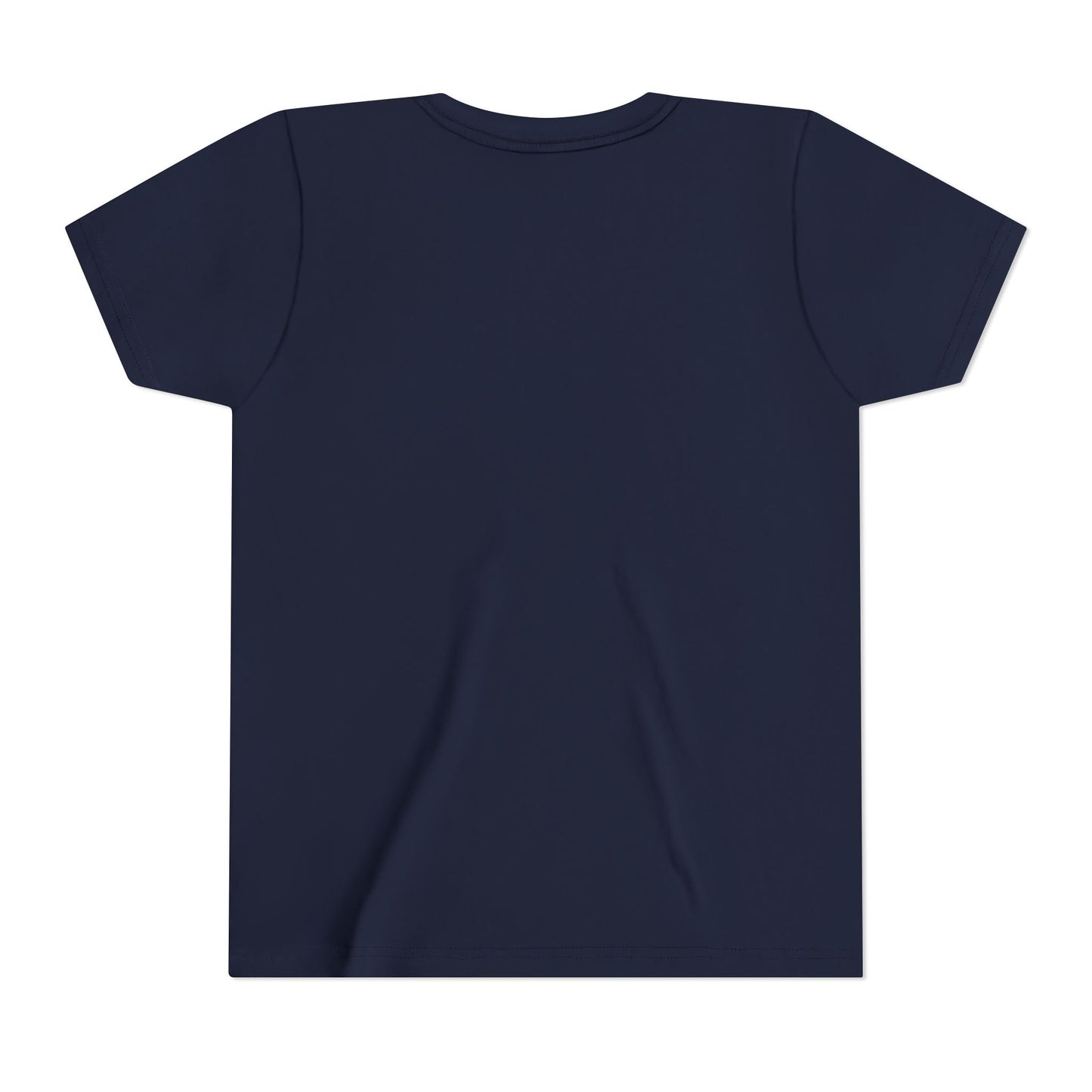 SWEAT FIRST. SHINE LATER. Youth Tee (White Font)