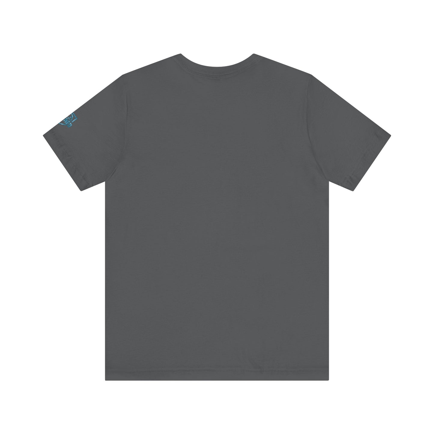 SHOWING UP ADDS UP Tee (Blue Camo Font)
