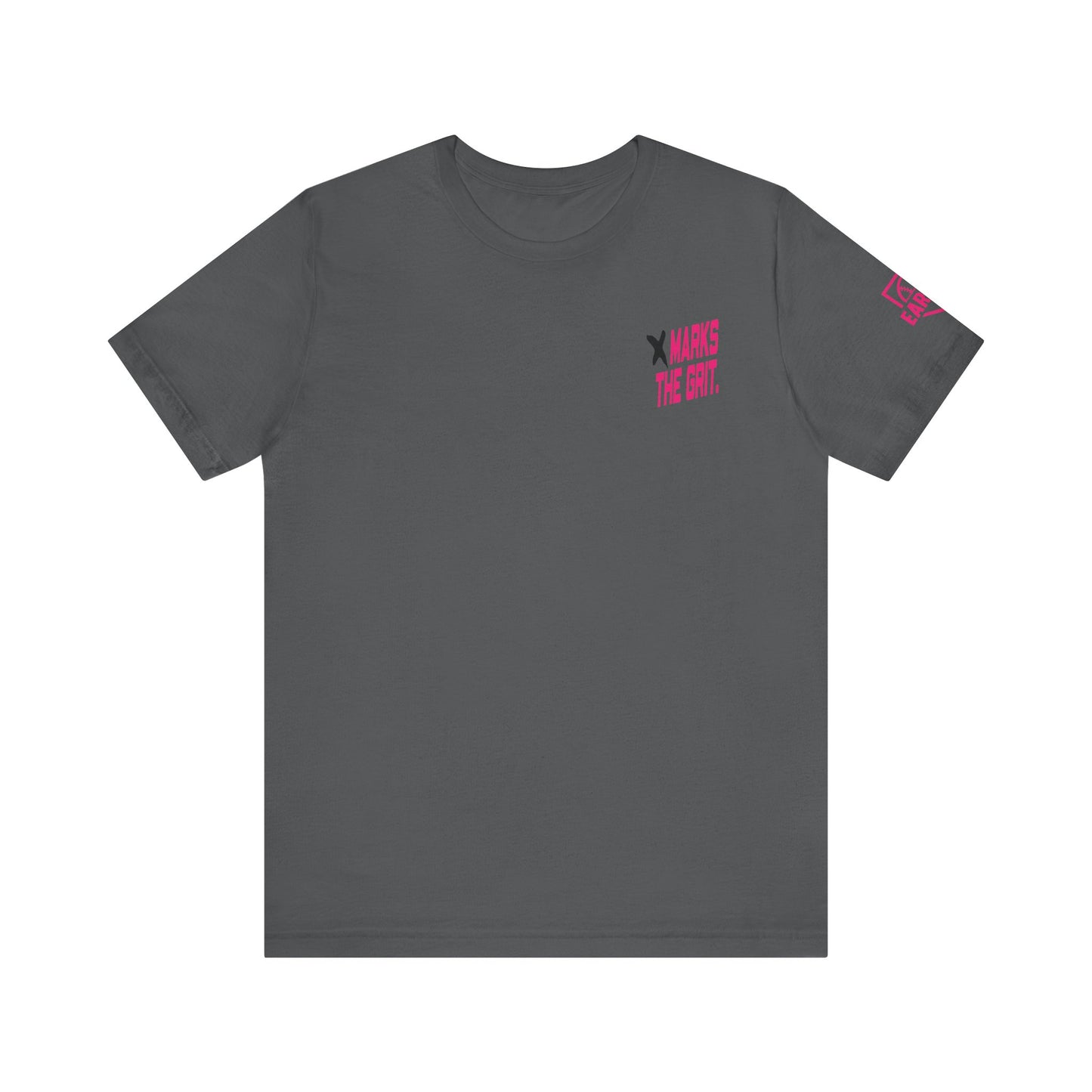 X MARKS THE GRIT Tee (Black X, Pink font)