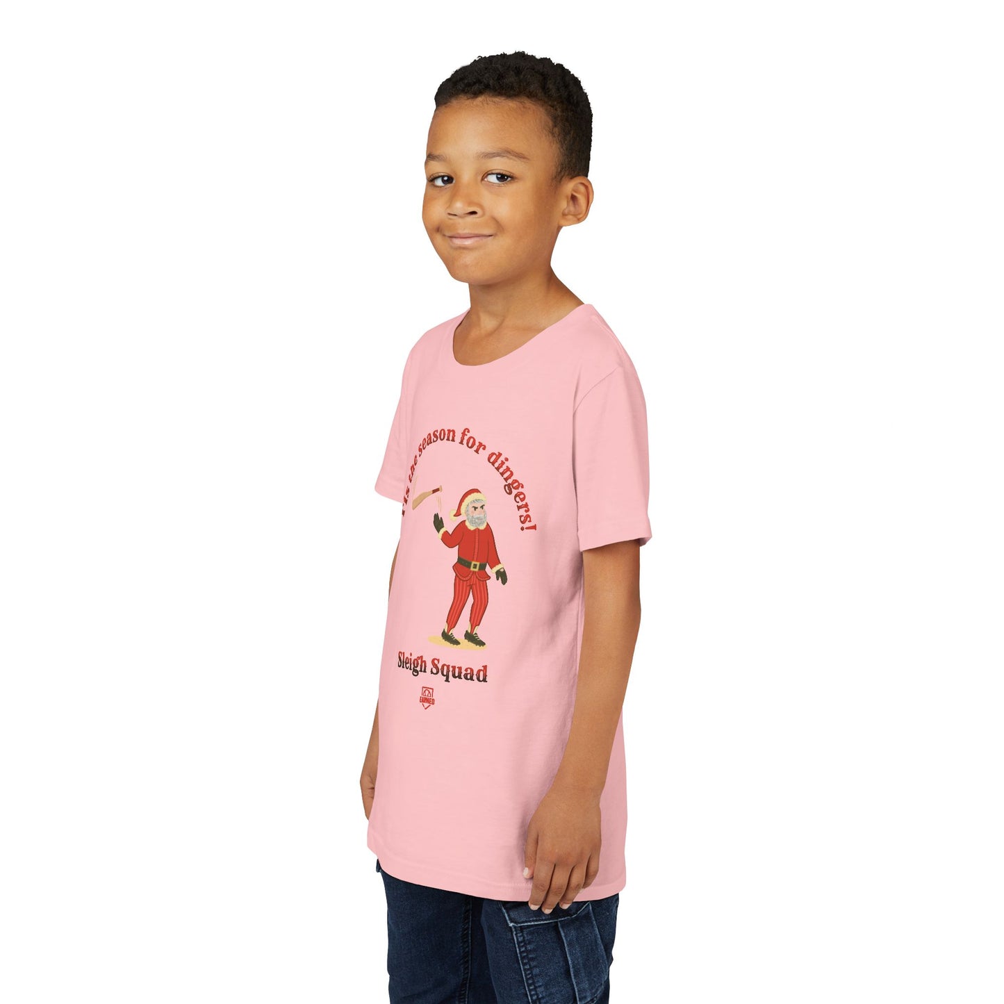 'TIS THE SEASON FOR DINGERS Youth Tee - SLEIGH SQUAD Collection