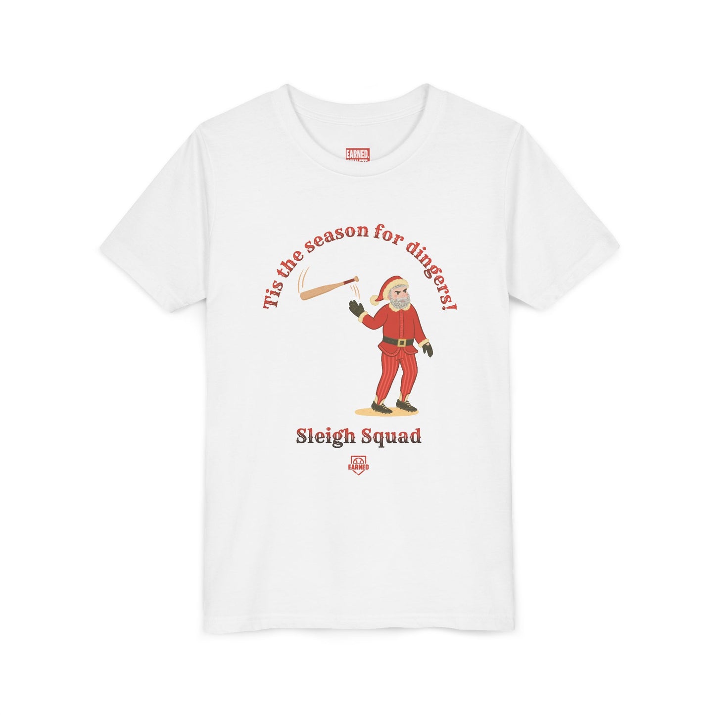 'TIS THE SEASON FOR DINGERS Youth Tee - SLEIGH SQUAD Collection