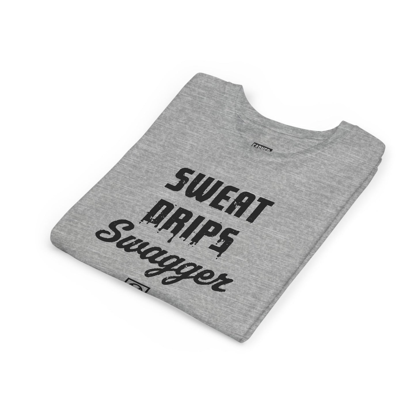 SWEAT DRIPS SWAGGER Youth Tee (Black Font)