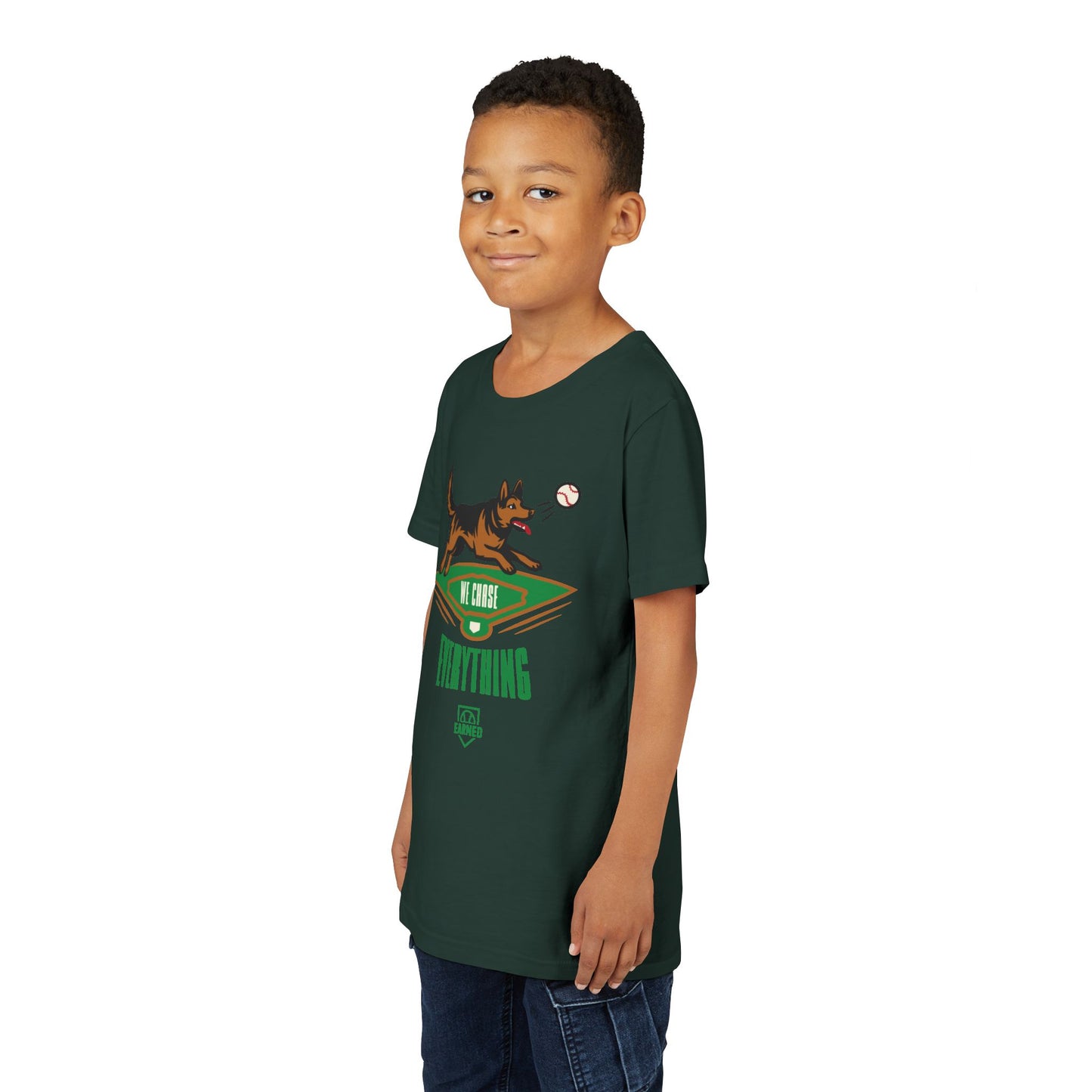 WE CHASE EVERYTHING Youth Tee - BARK PARK Collection