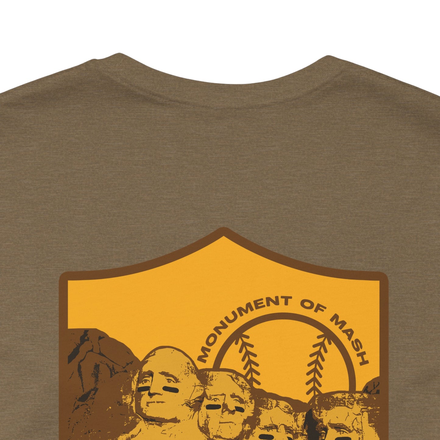 MONUMENT OF MASH Tee (Gold & Brown)