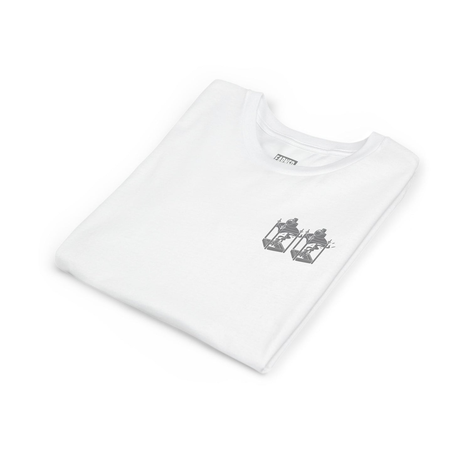 ONE IF BY LAND, TWO IF IT'S A DOUBLE Youth Tee (Paul Revere Grey)