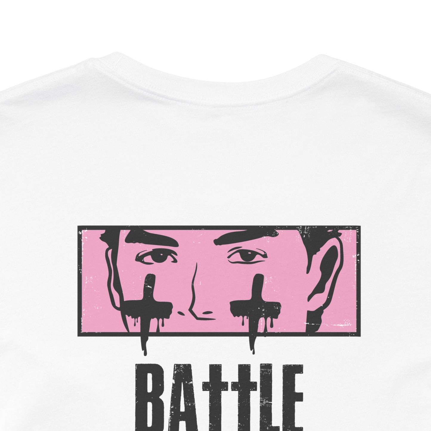 BATTLE LINES CROSSED Tee (Black Font)