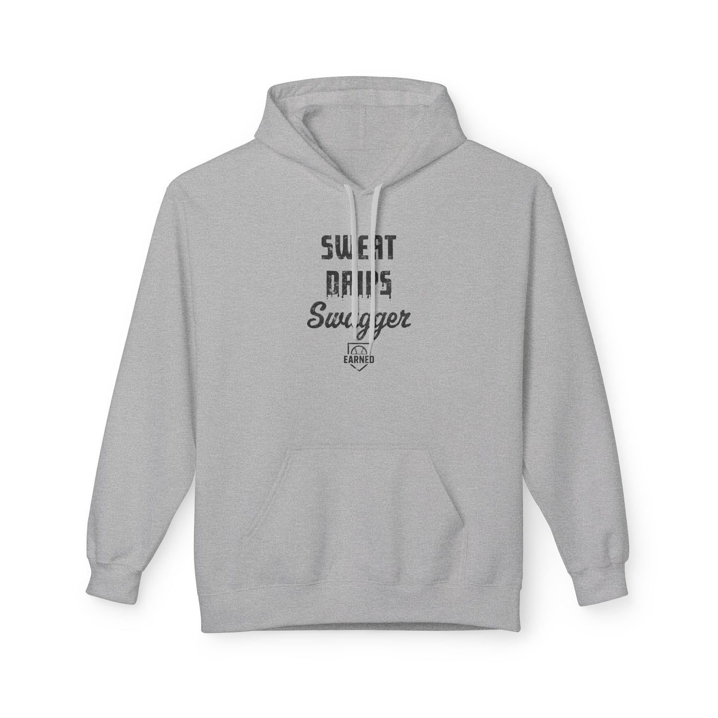 SWEAT DRIPS SWAGGER Hoodie (Black Font)