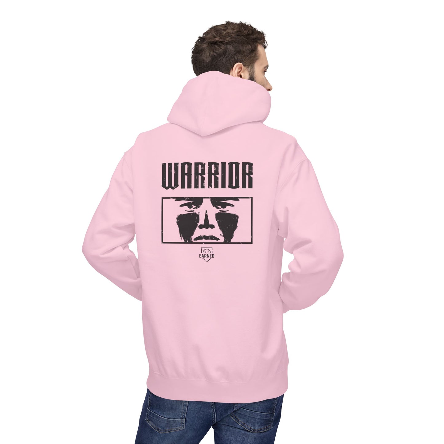 EYE BLACK NATION / WARRIOR Hoodie (Black Font)