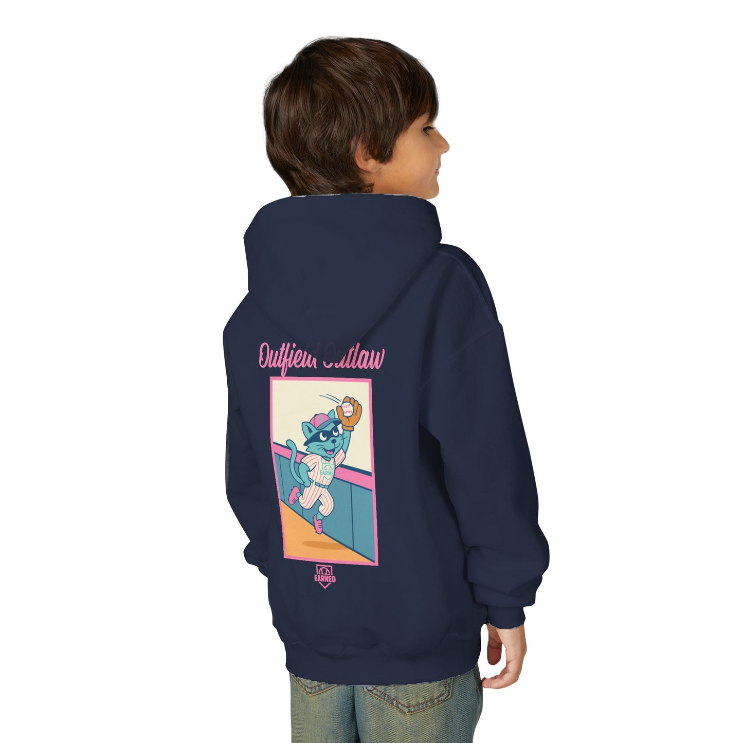 OUTFIELD OUTLAW Youth Hoodie - TOMFOOLERY Collection
