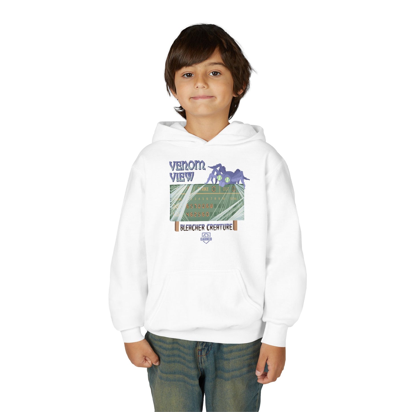 VENOM VIEW Youth Hoodie - BLEACHER CREATURE Collection