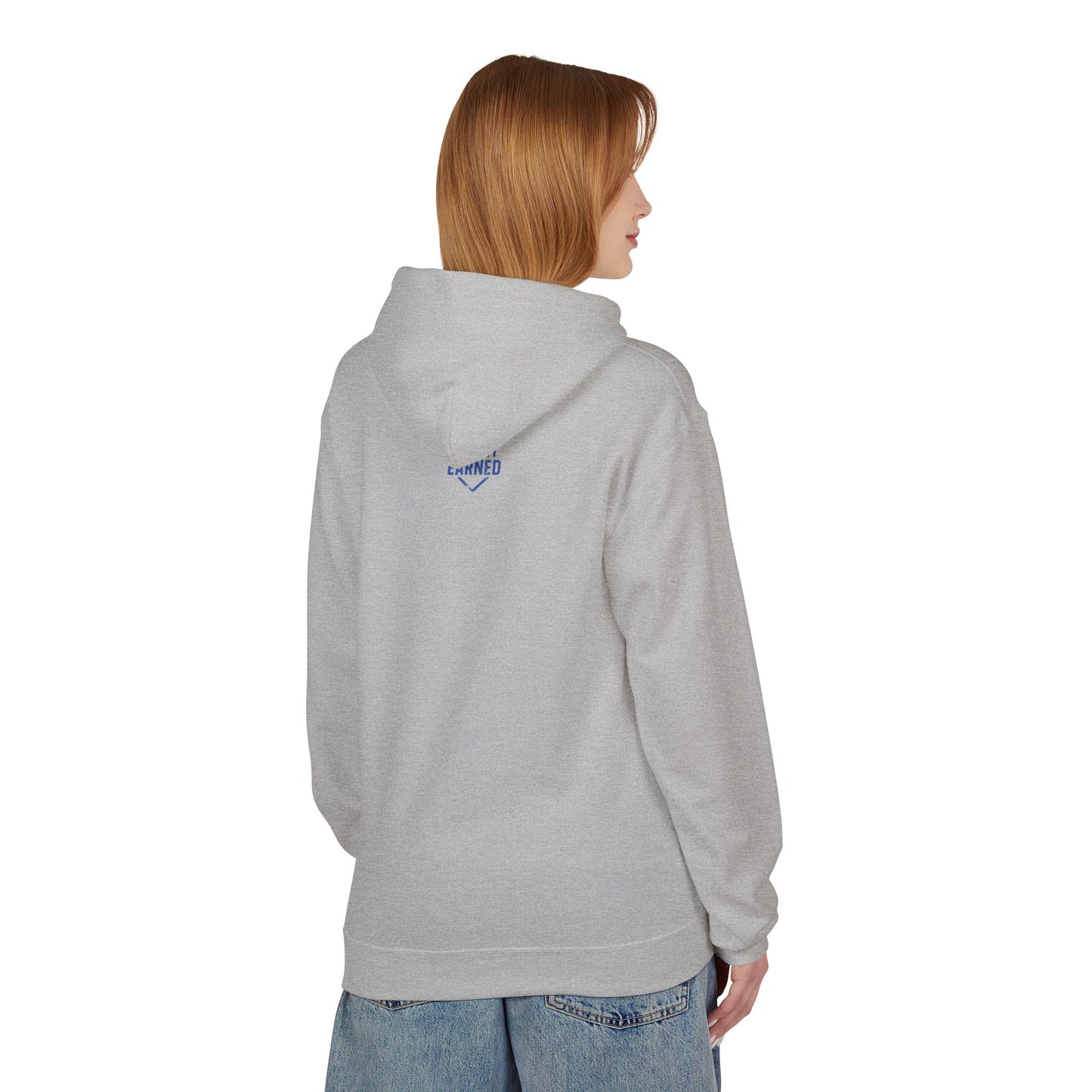 EYE BLACK NATION Adult Hoodie (Blue Font)