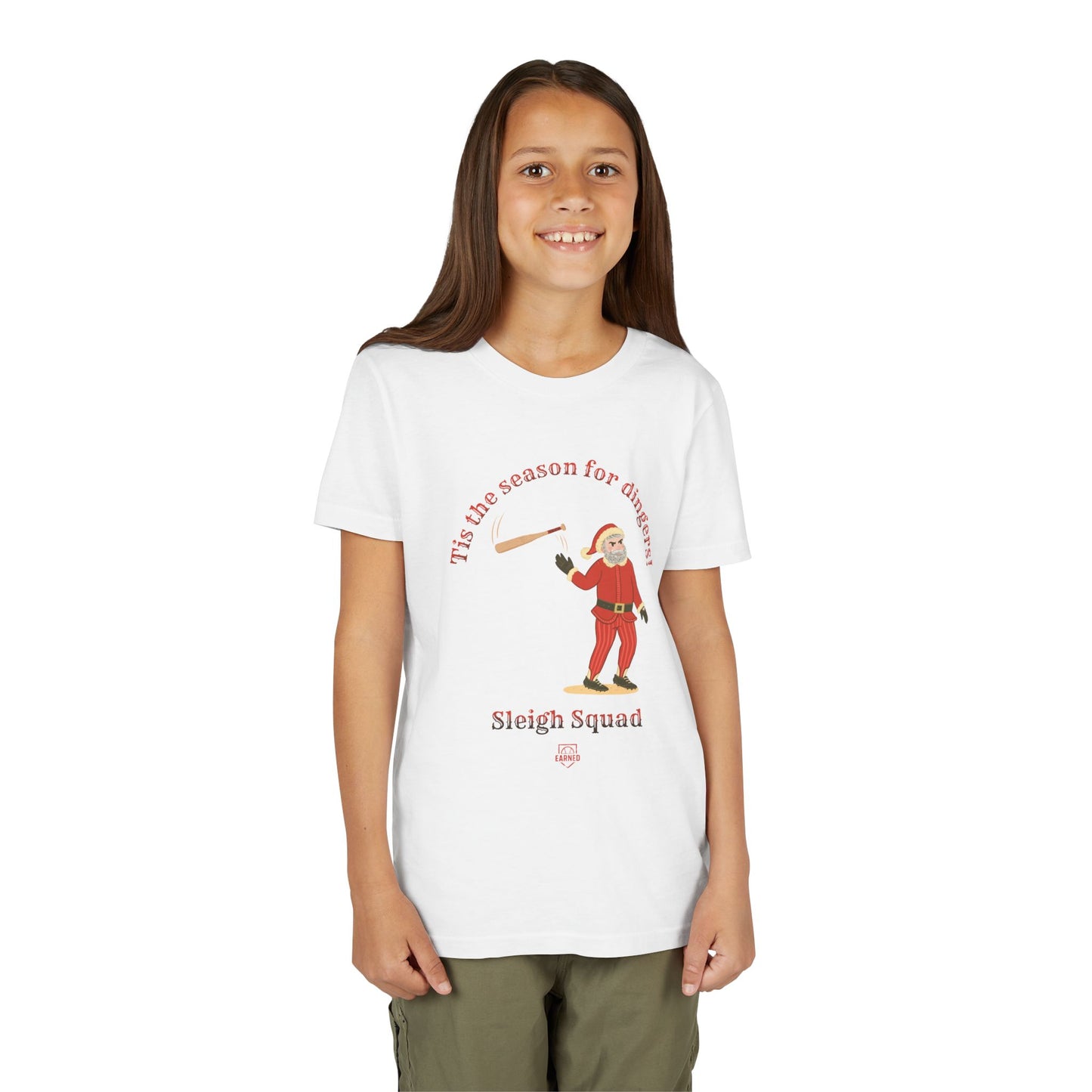 'TIS THE SEASON FOR DINGERS Youth Tee - SLEIGH SQUAD Collection