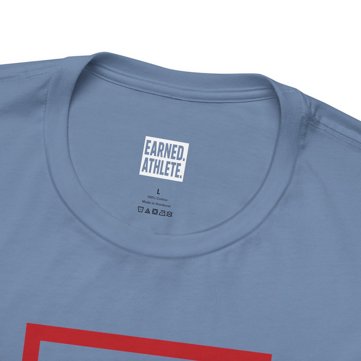 EARNED Logo Tee (Red Plate)