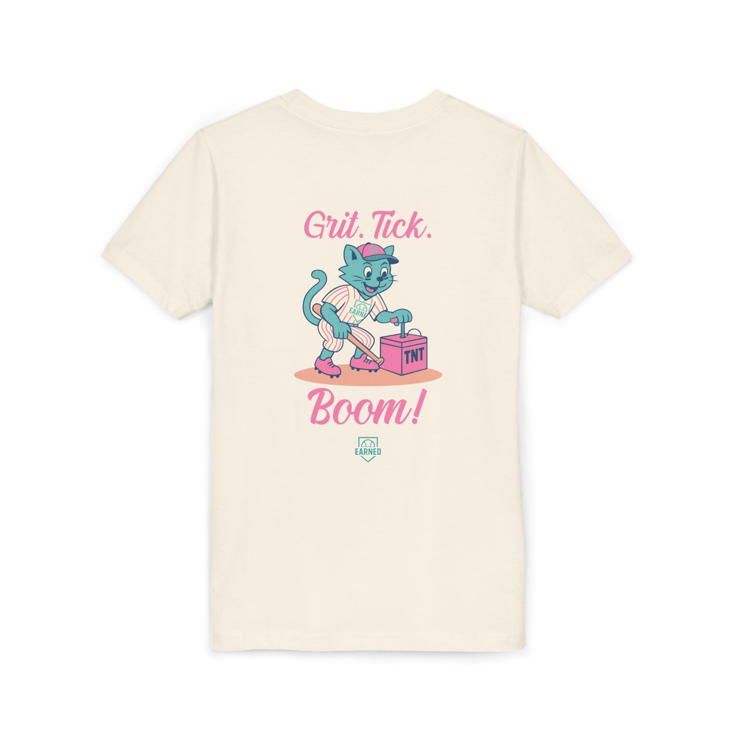 GRIT. TICK. BOOM! Youth Tee - TOMFOOLERY Collection