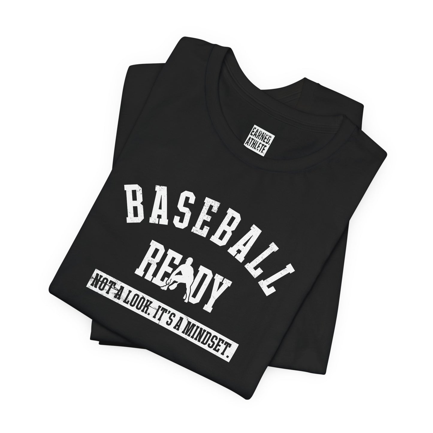 BASEBALL READY Tee (White Font)