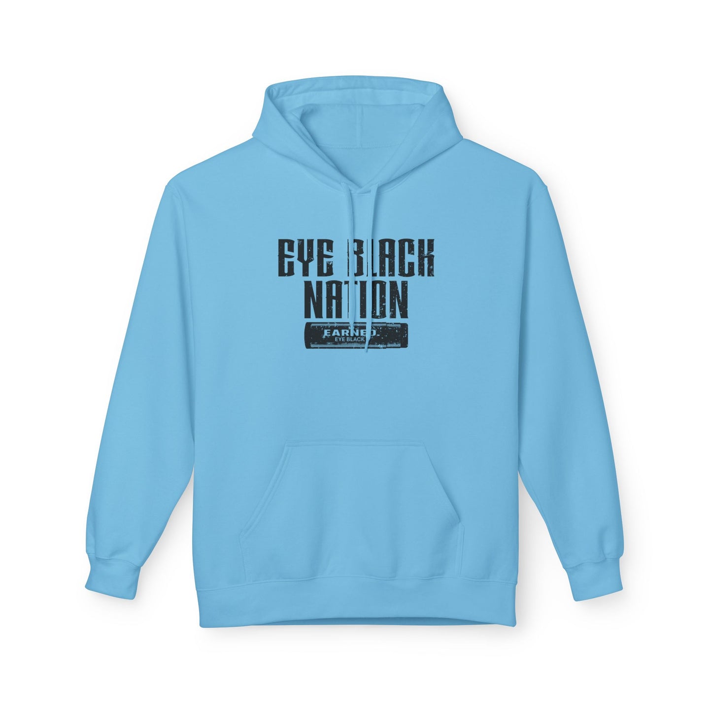 EYE BLACK NATION / WARRIOR Hoodie (Black Font)