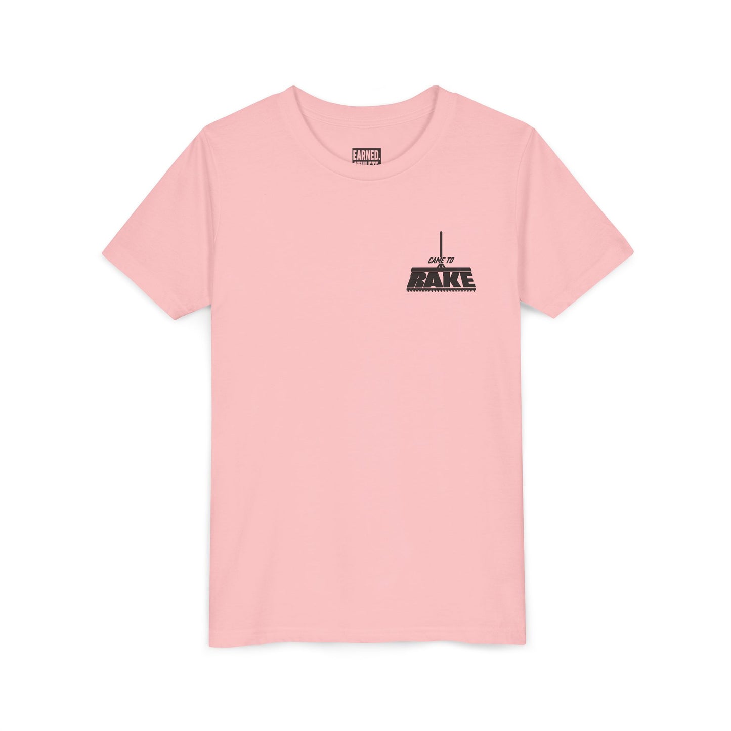 CAME TO RAKE Youth Tee (Black Font)