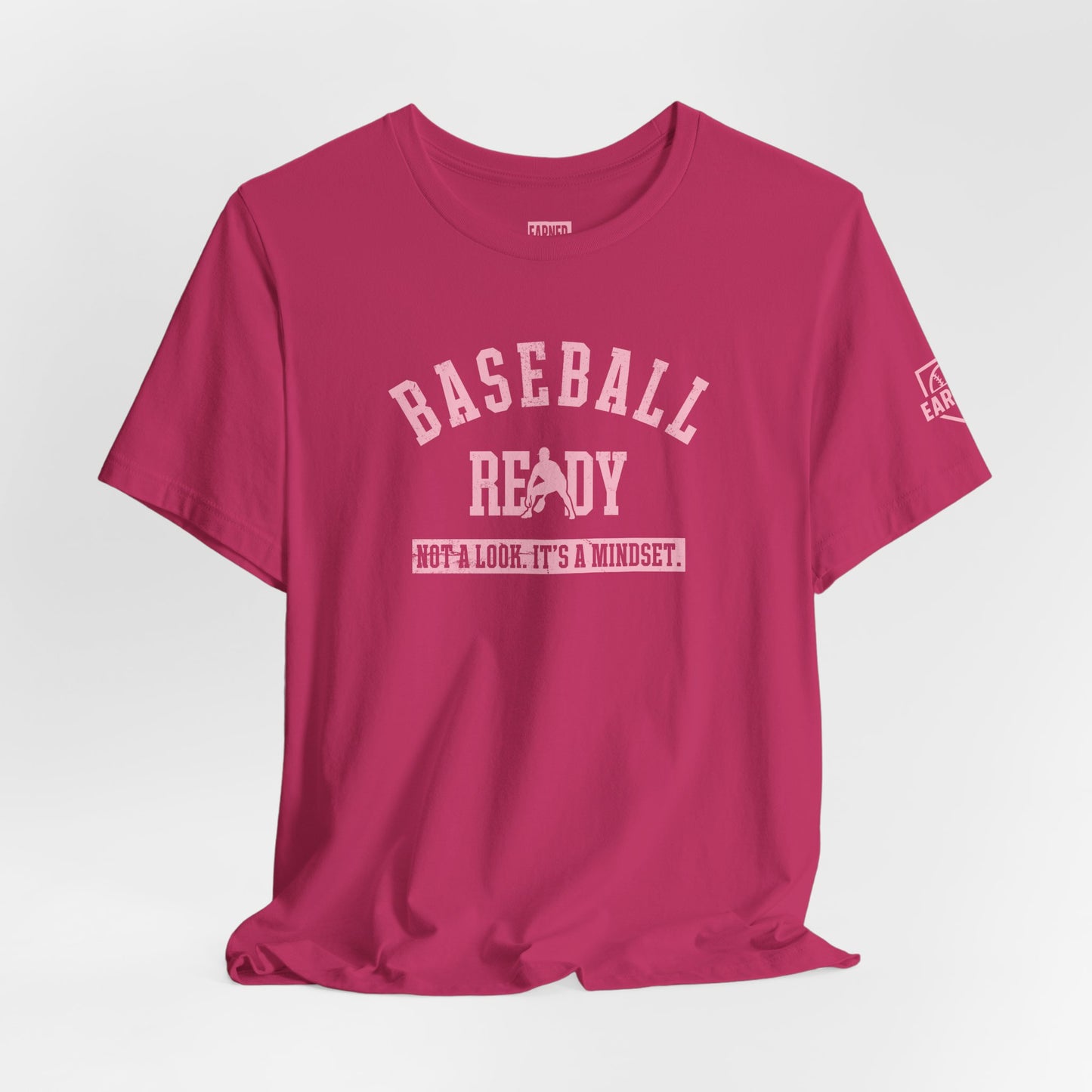 BASEBALL READY Tee (Pink Font)