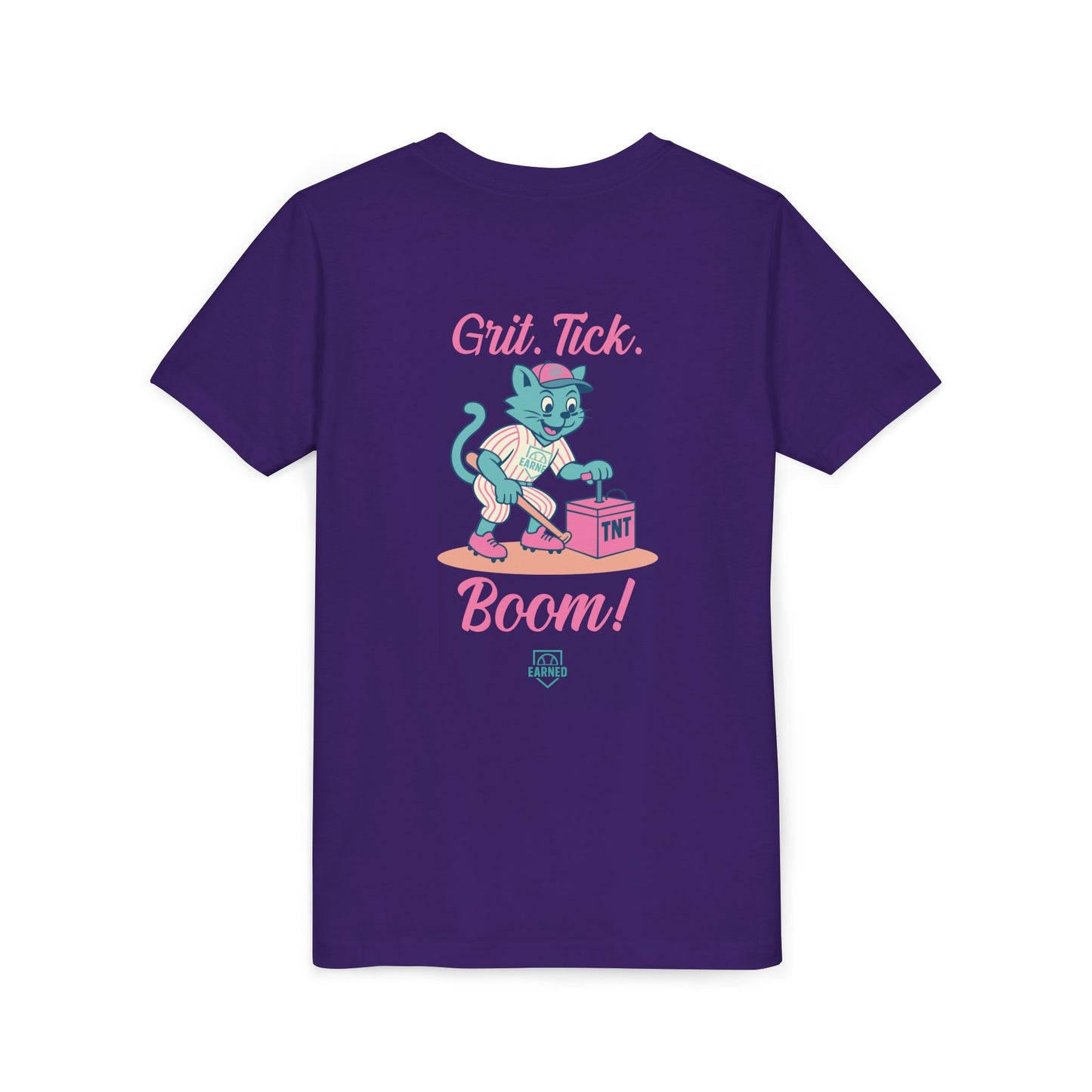 GRIT. TICK. BOOM! Youth Tee - TOMFOOLERY Collection