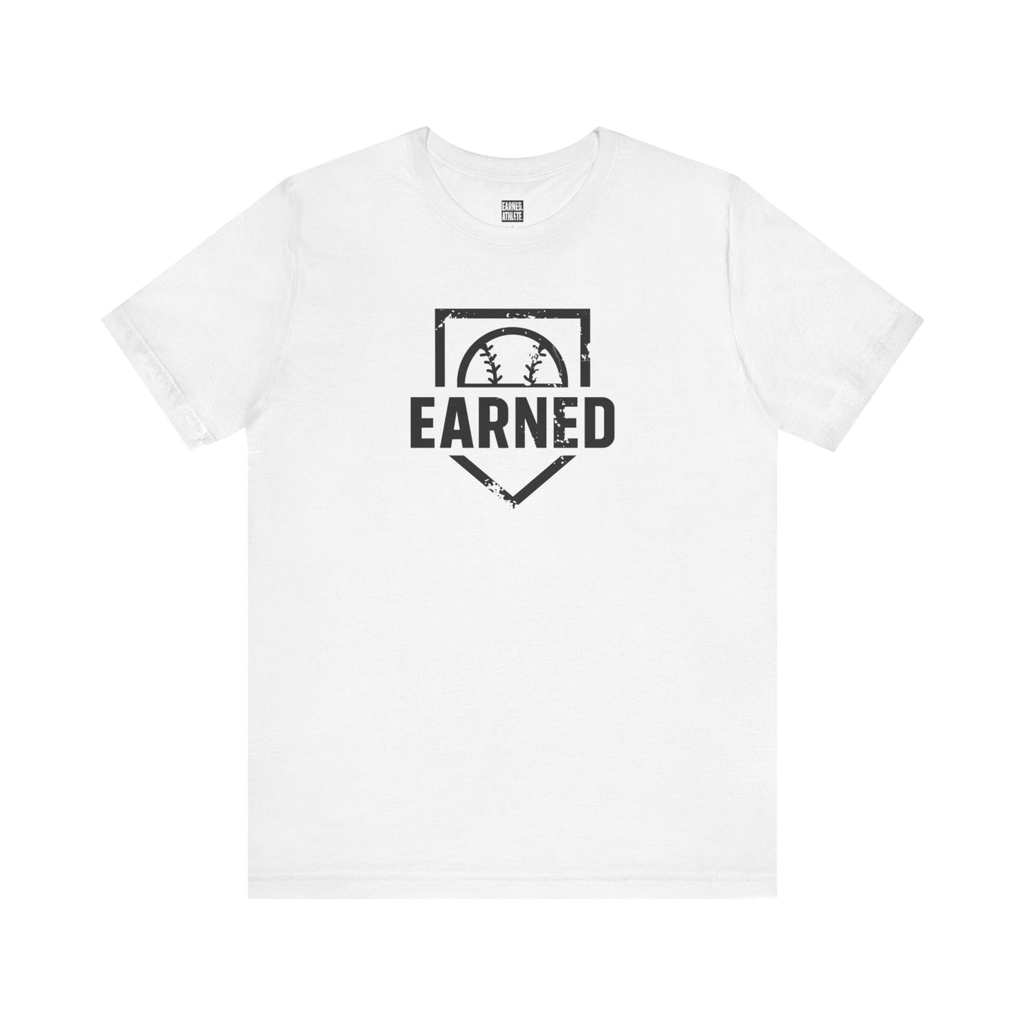 EARNED Logo Tee (Black Logo)