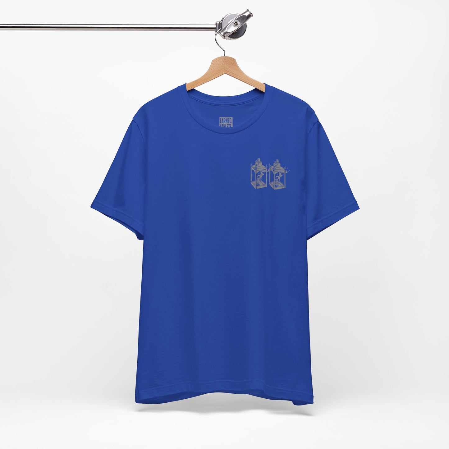 ONE IF BY LAND, TWO IF IT'S A DOUBLE Tee (Paul Revere White)