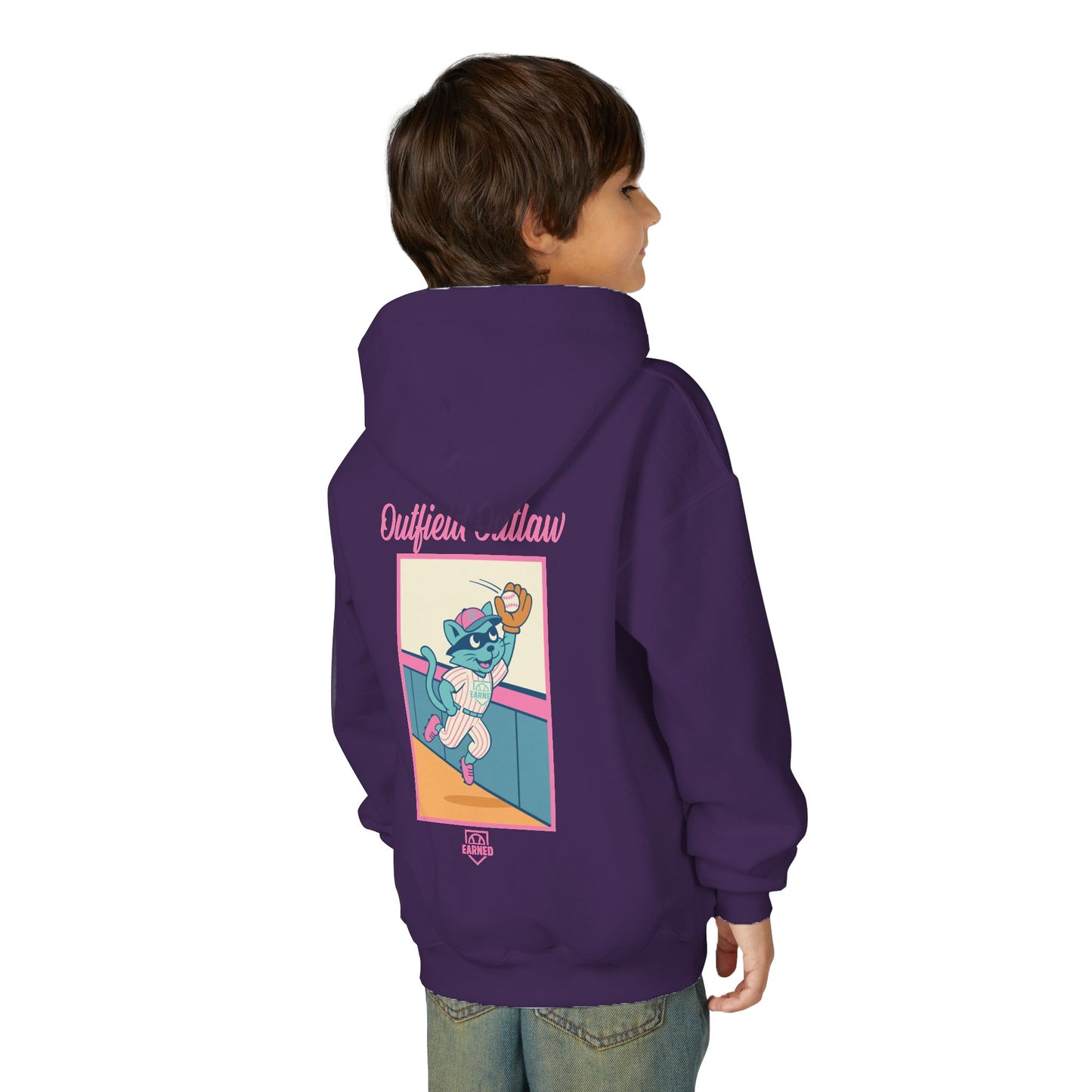 OUTFIELD OUTLAW Youth Hoodie - TOMFOOLERY Collection