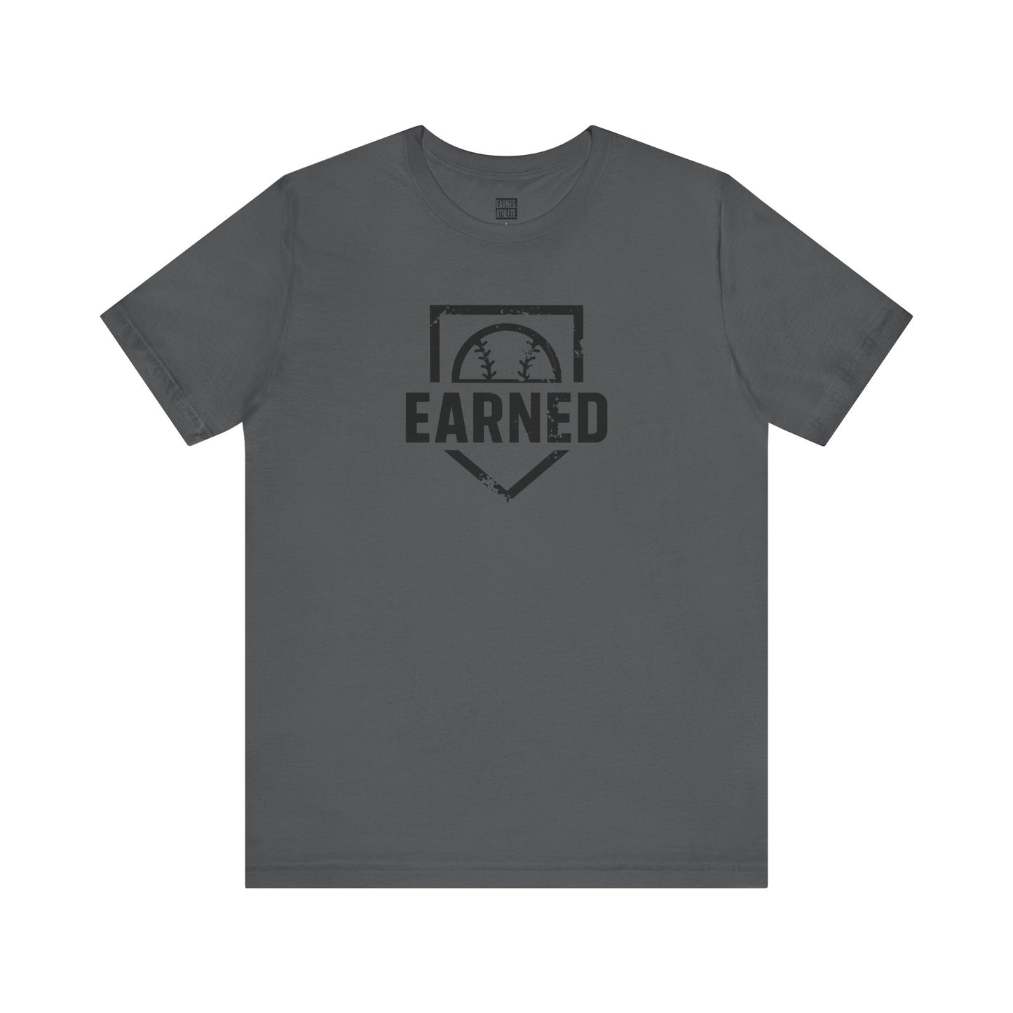 EARNED Logo Tee (Black Logo)
