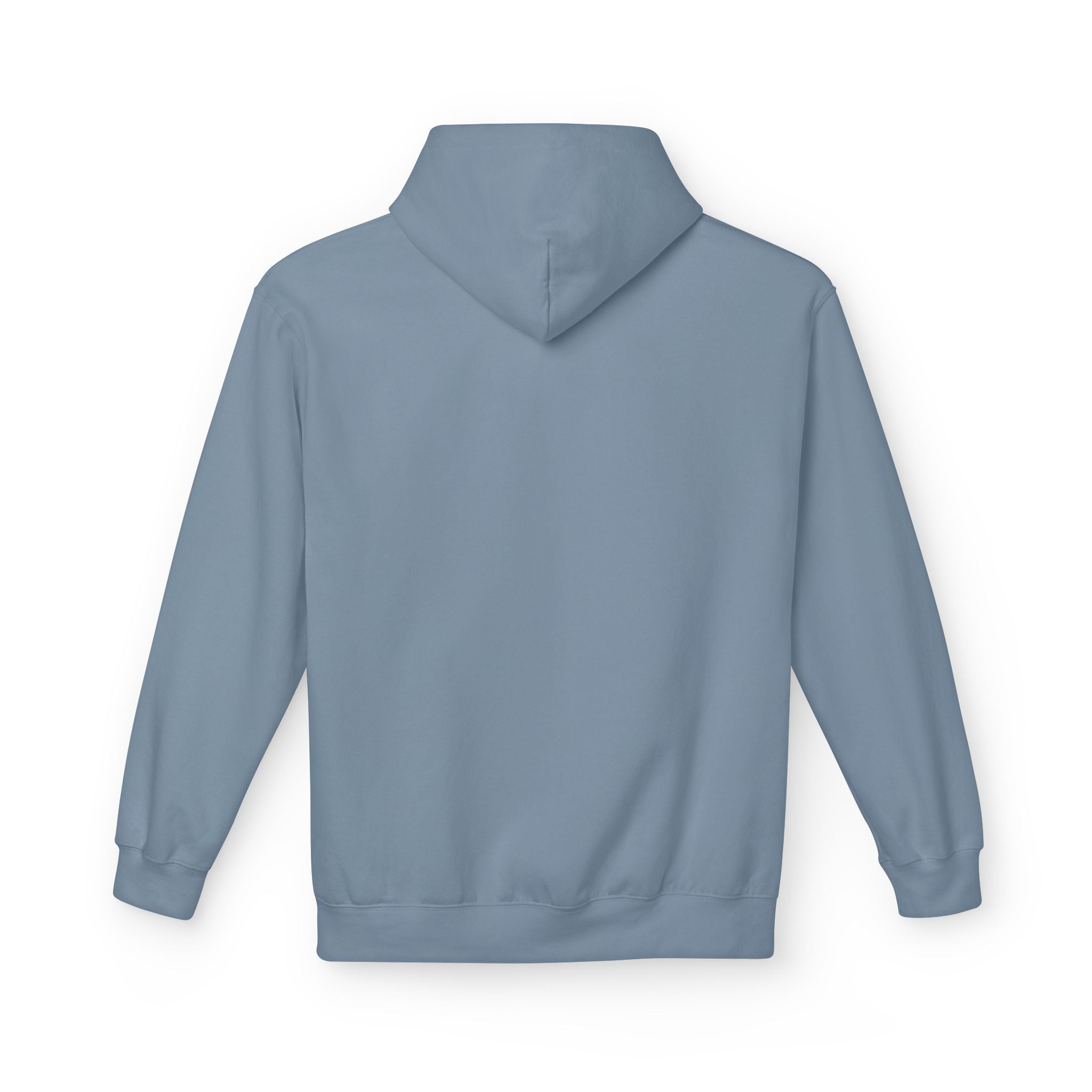 NO DRIP. JUST GRIT. Hoodie (Dark Blue Font)