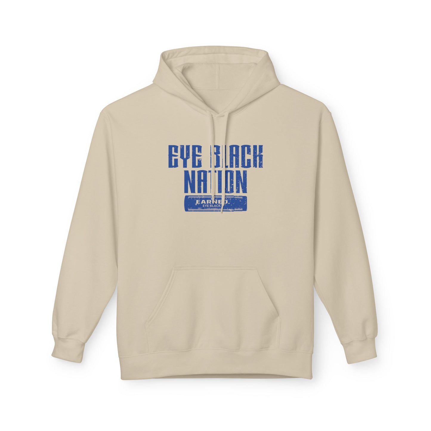 EYE BLACK NATION / WARRIOR Hoodie (Blue Font)
