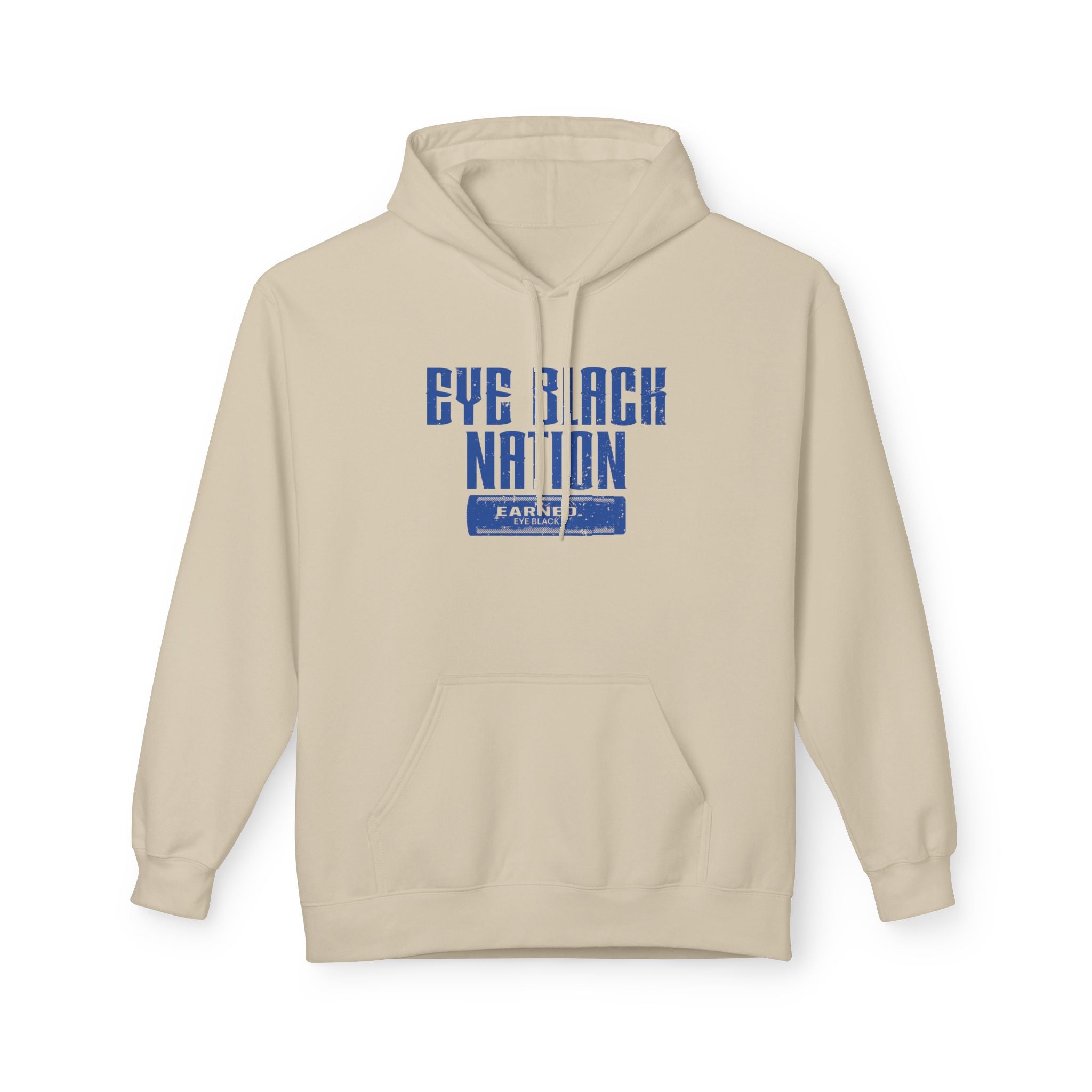 EYE BLACK NATION / WARRIOR Hoodie (Blue Font)