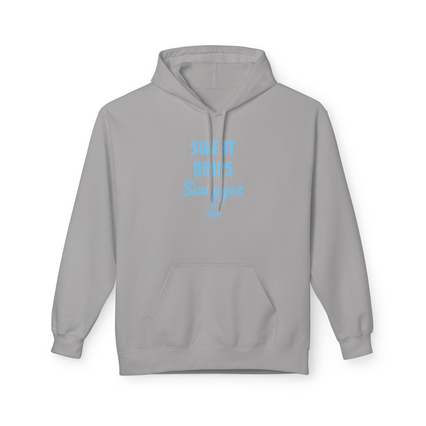 SWEAT DRIPS SWAGGER Hoodie (Light Blue Font)