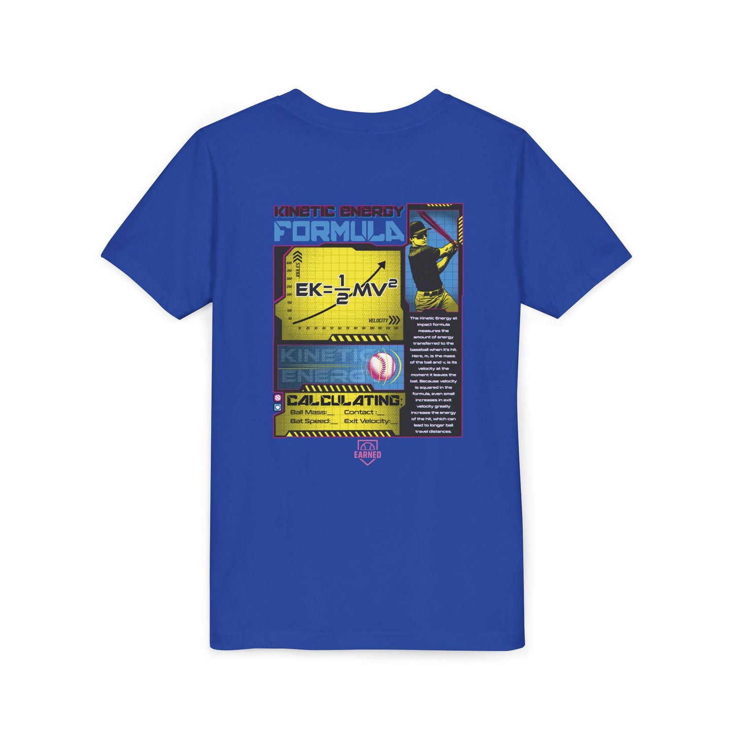 KINTEIC ENERGY FORMULA Youth Tee - BASEBALL IQ Collection