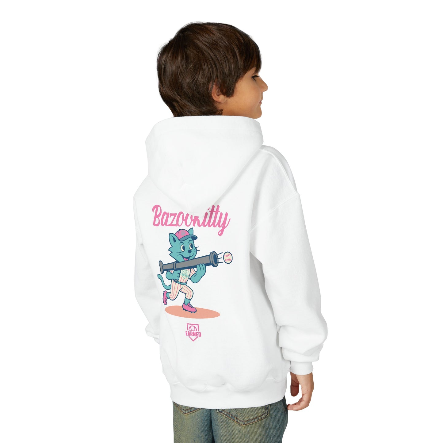 BAZOOKITTY Youth Hoodie - TOMFOOLERY Collection