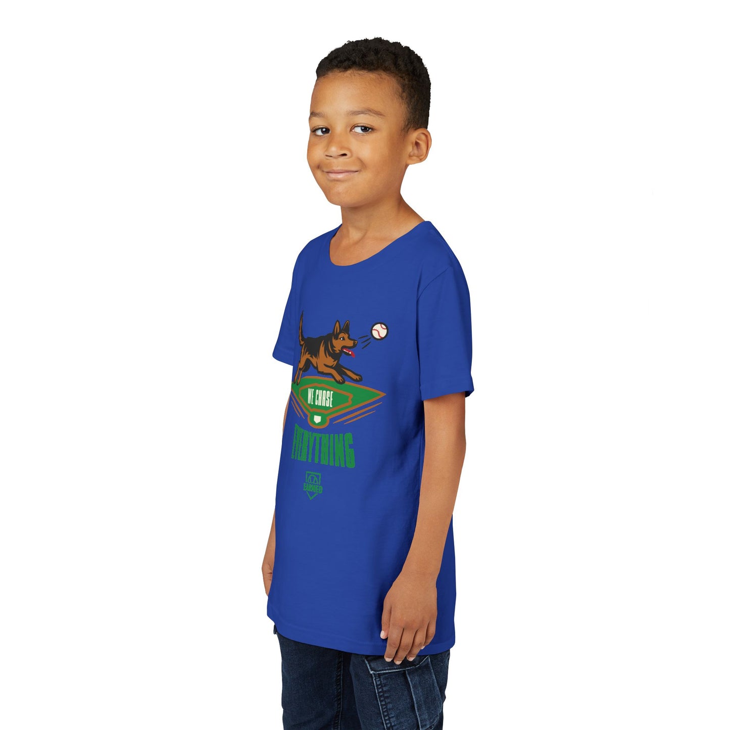 WE CHASE EVERYTHING Youth Tee - BARK PARK Collection