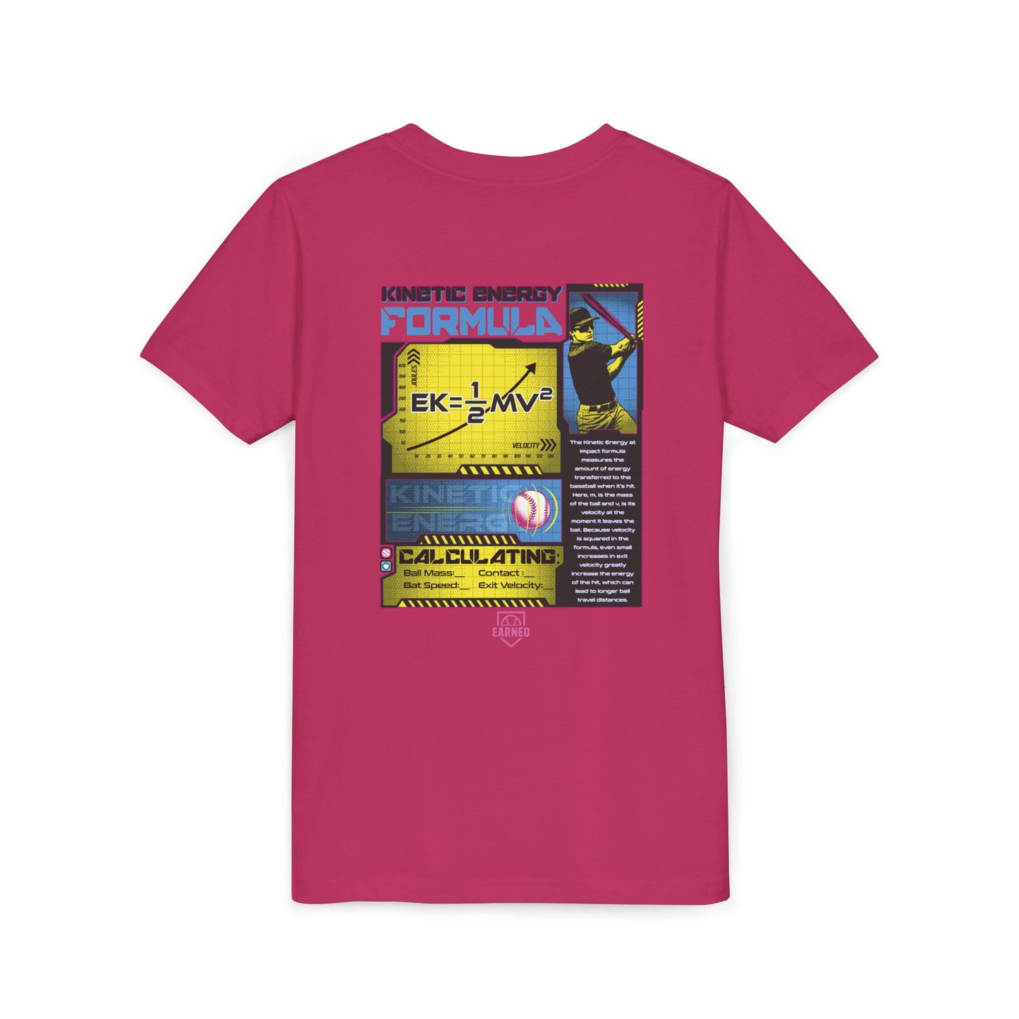 KINTEIC ENERGY FORMULA Youth Tee - BASEBALL IQ Collection