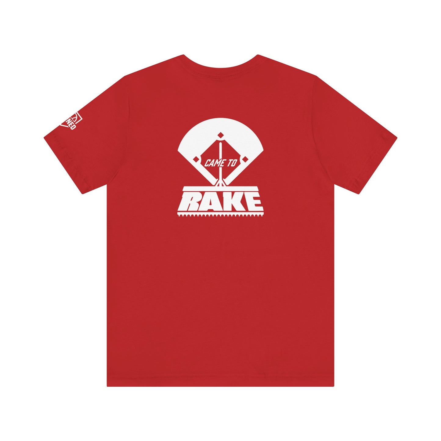 CAME TO RAKE Tee (White Font)
