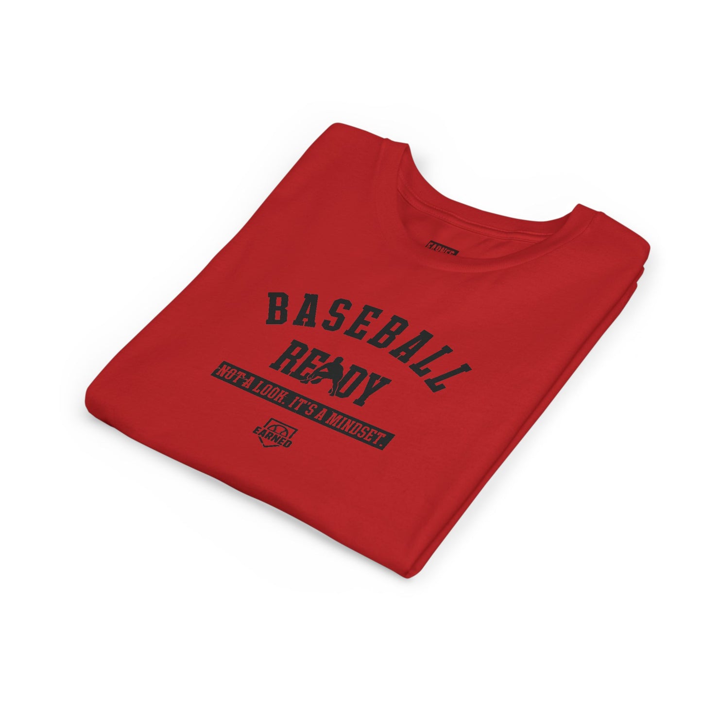 BASEBALL READY Youth Tee (Black Font)